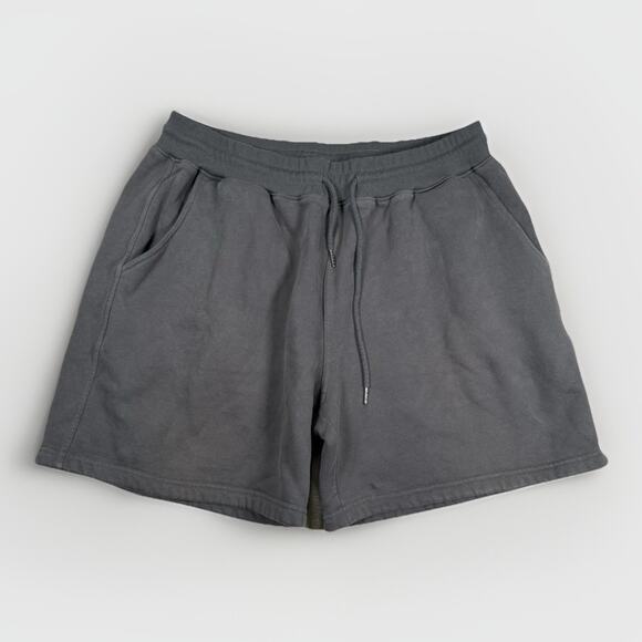 Comfrt Sweat Shorts Gray Elastic Waist Drawstrings Unisex Size XXL 2XL - Picture 1 of 7